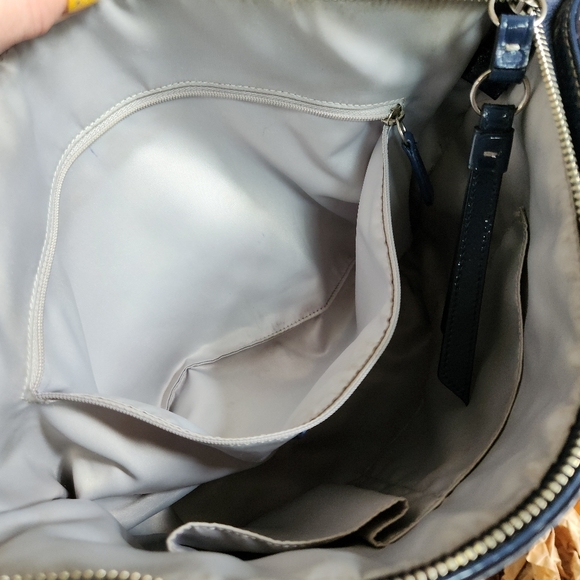 Coach 19198 Vintage Patent Leather Stitched Signature Tote/ Shoulder Bag - Picture 12 of 15